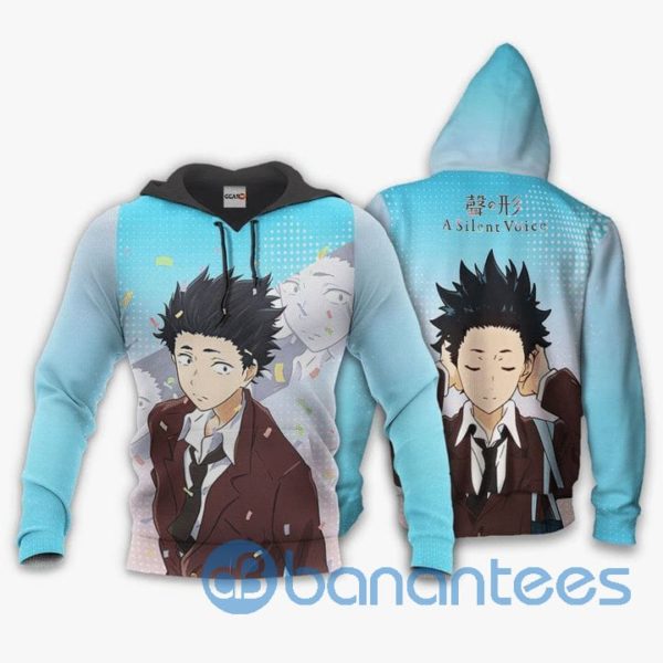 Ishida Shoya Anime Manga A Slient Voice All Over Print 3D Hoodie Product Photo