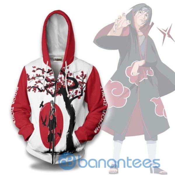 Itachi Akatsuki Naruto Movies All Over Print 3D Zip Hoodie Product Photo