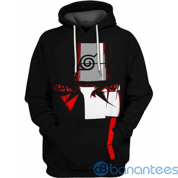 Itachi Uchiha Eyes Naruto All Over Print 3D Hoodie Product Photo