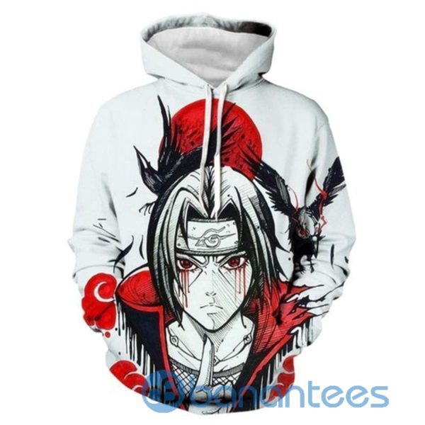 Itachi Uchiha Naruto Anime All Over Print 3D Hoodie Product Photo