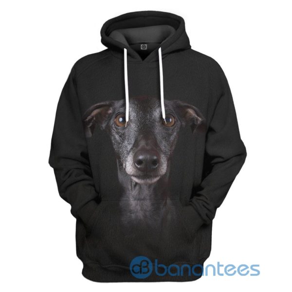 Italian Greyhound Dog Front And Back All Over Print 3D Hoodie Product Photo