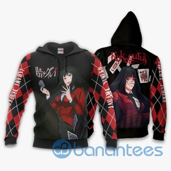 Jabami Yumeko Kakegurui Anime Manga All Over Print 3D Hoodie Product Photo