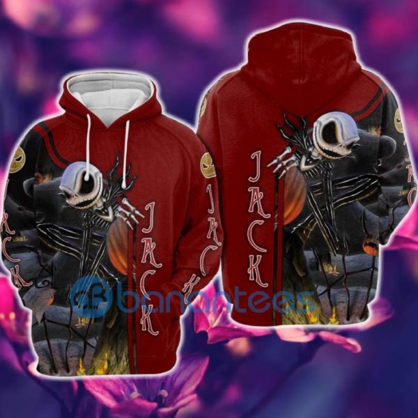 Jack Skellington All Over Print 3D Hoodie Product Photo