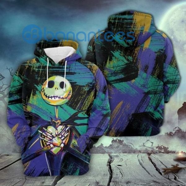 Jack Skellington Keep Your Heart 3D Hoodie Product Photo