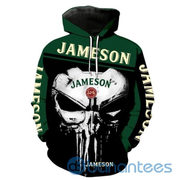Jameson Irish Whiskey Punisher Logo All Over Printed 3D Hoodie Product Photo