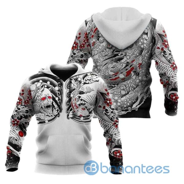 Japan Art Tattoo Special Design 3D Hoodie Printed Product Photo