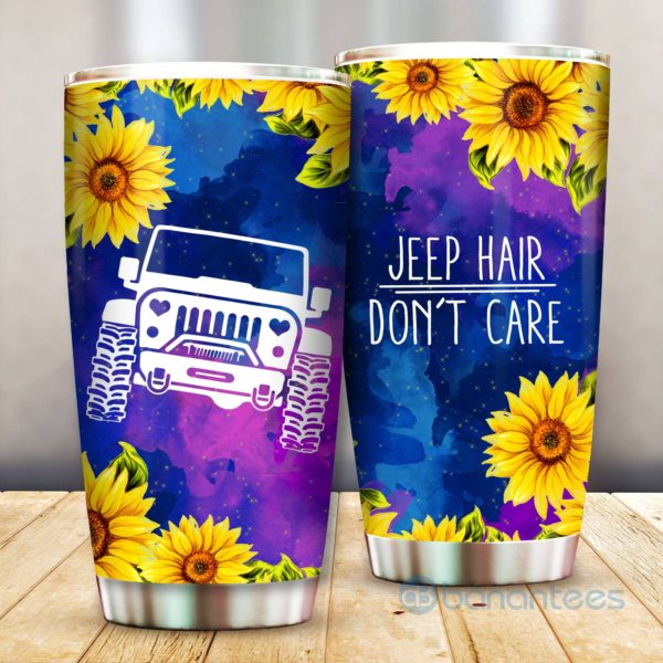 Jeep Hair Don't Care Tumbler Product Photo