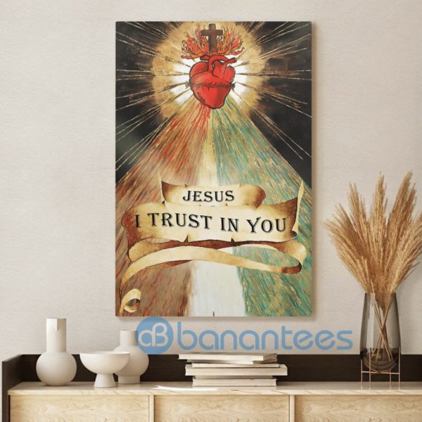Jesus I Trust In You Wall Art Canvas Product Photo