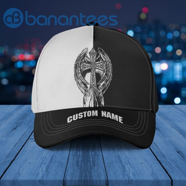 Jesus Is My God King Lord Angle Couple Hands Cap Hat Product Photo