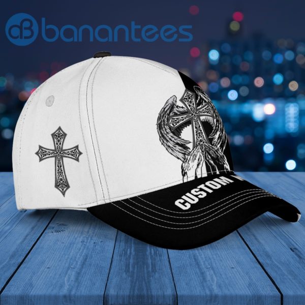 Jesus Is My God King Lord Angle Couple Hands Cap Hat Product Photo