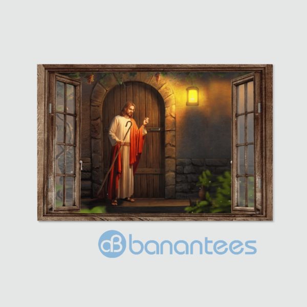 Jesus Knocks The Door Wall Art Canvas Product Photo
