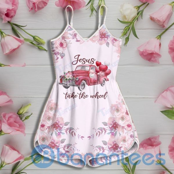 Jesus Take The Wheel Design Rompers For Women Product Photo