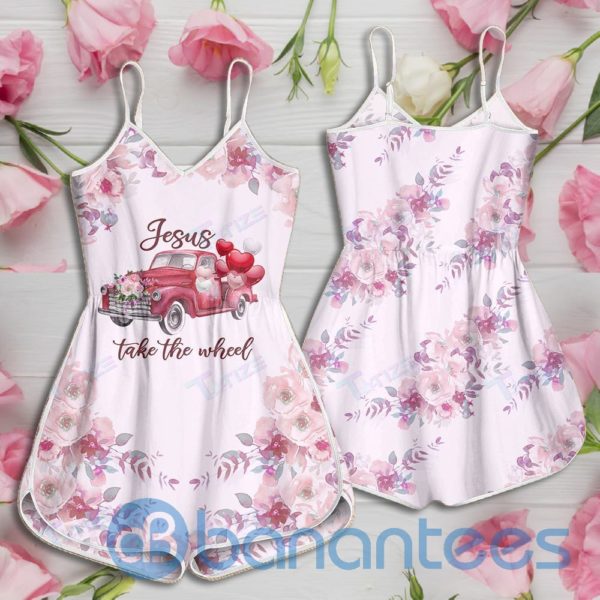 Jesus Take The Wheel Design Rompers For Women Product Photo