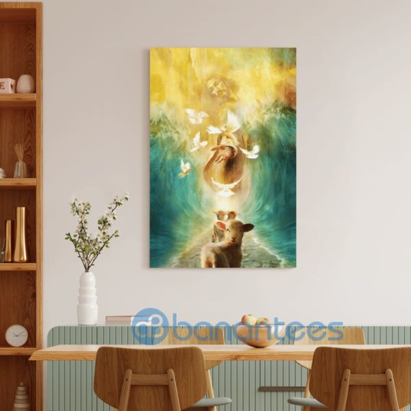 Jesus The Lamp Is Coming To Him Wall Art Canvas Product Photo