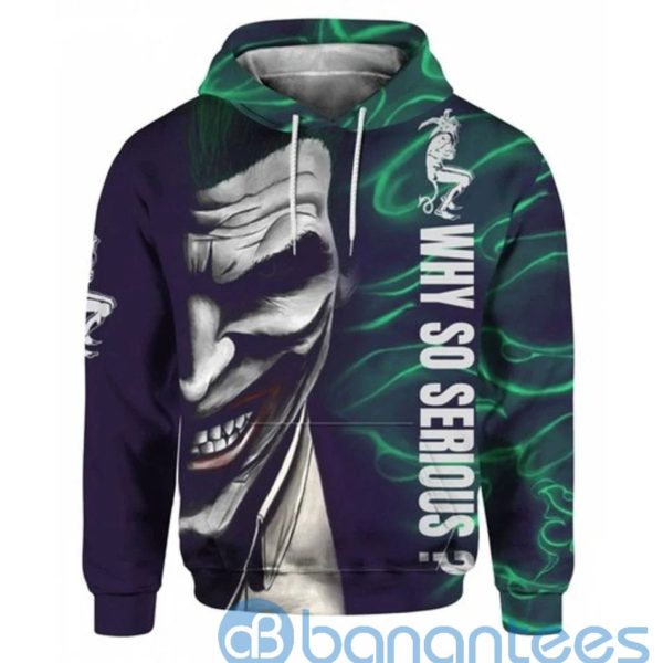 Joker Why So Serious Halloween All Over Printed 3D Hoodie Product Photo