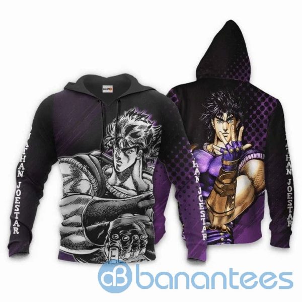 Jonathan Joestar Jojos Bizarre Adventure Anime Manga Full Printed 3D Hoodie Product Photo