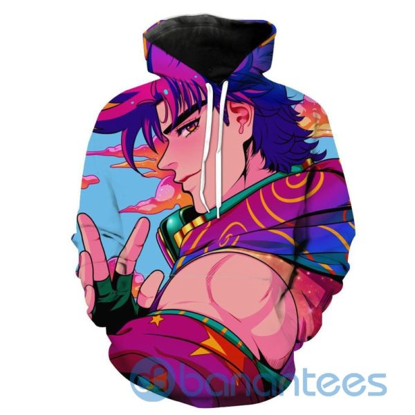 Joseph Joestar Jojo Bizarre Adventure Anime Over Printed 3D Hoodie Product Photo