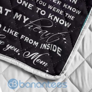 Just Remember That I Love You More Than You'll Ever Know Quilt Blanket Product Photo