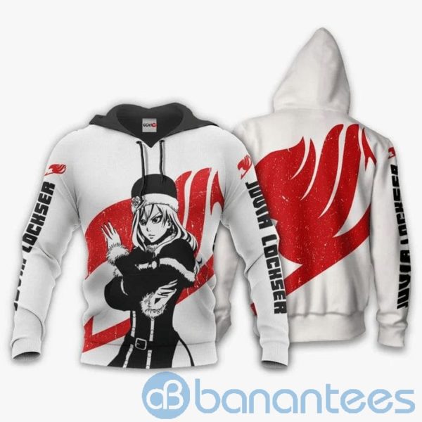 Juvia Lockser Anime Manga Fairy Tail Silhouette Full Print 3D Hoodie Product Photo