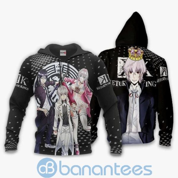 K Project Of Kings Anime Manga All Over Printed 3D Hoodie Product Photo