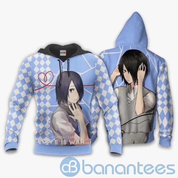 Kaguya Sama Anime Manga Love Is War All Over Print 3D Hoodie Product Photo