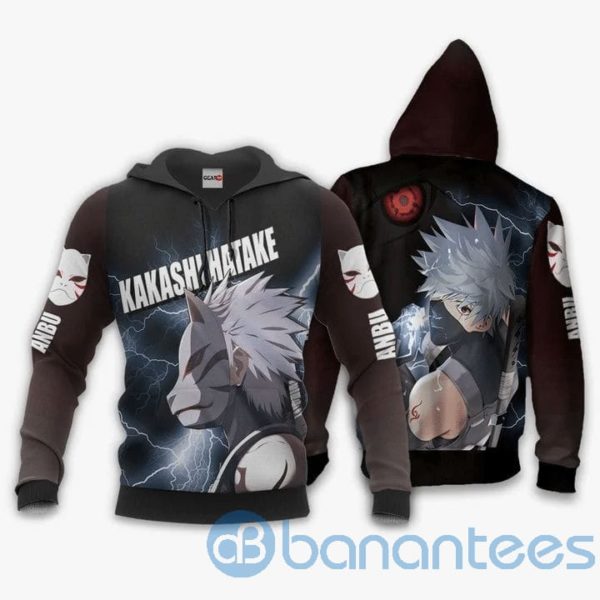 Kakashi Anbu Anime Manga Kakashi Anbu All Over Print 3D Hoodie Product Photo