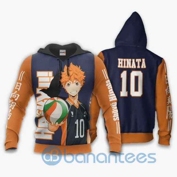 Karasuno Shoyo Hinata Anime Manga Haikyuu Full Printed 3D Hoodie Product Photo