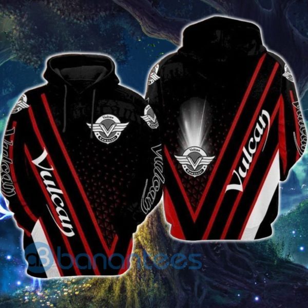 Kawasaki Vulcan For Lover Full Printed 3D Hoodie Product Photo