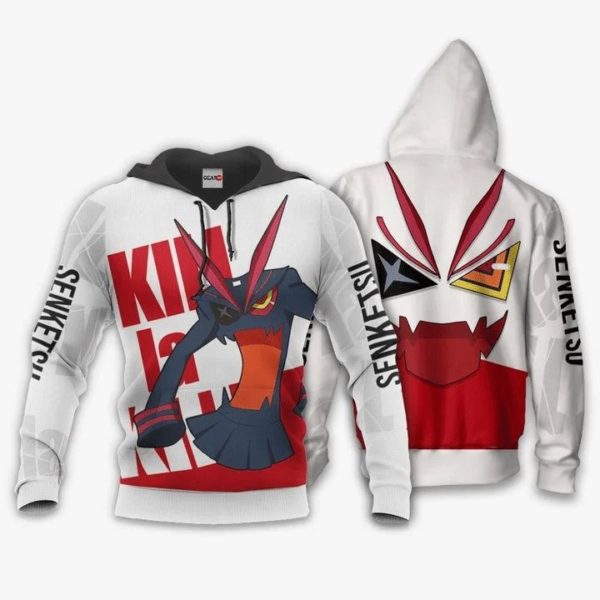 Kill La Kill Senketsu Anime Manga All Over Printed 3D Hoodie Product Photo