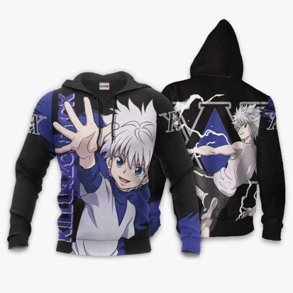 Killua Zoldyck Anime Manga Hunter X Hunter 3D Hoodie Product Photo
