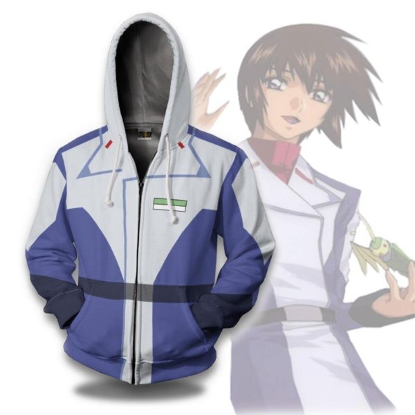 Kira Yamato Cosplay Mobile Suit Gundam Full Printed 3D Hoodie Product Photo