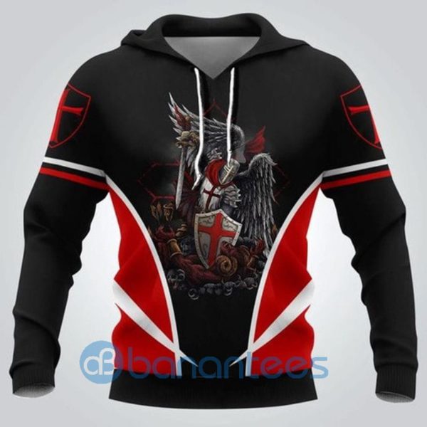 Knights Templar For Men For Women 3D Hoodie Product Photo