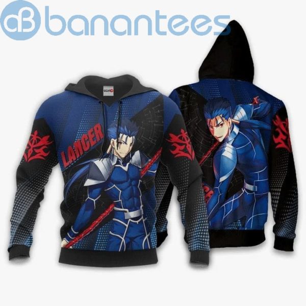 Lancer Anime Manga Fate Stay Night All Over Printed 3D Hoodie Product Photo