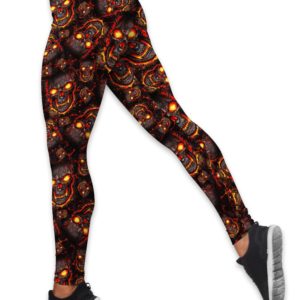 Lava Skulls Hollow Tank And Legging Outfit Product Photo