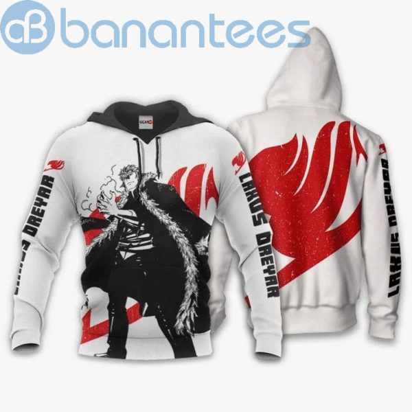 Laxus Dreyar Anime Manga Fairy Tail Silhouette All Over Printed 3D Hoodie Product Photo