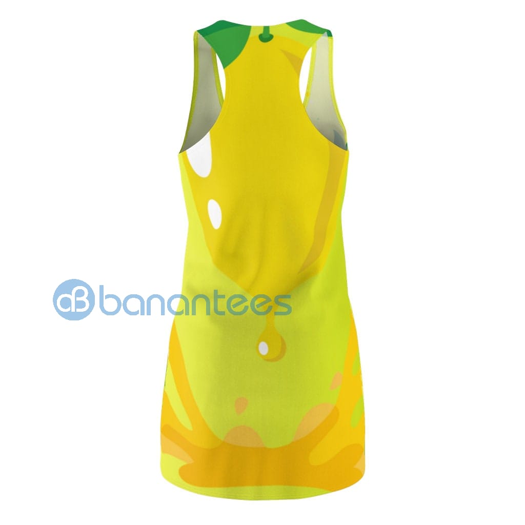 lemon-art-printed-yellow-racerback-dress-for-women-2-Nzd2P.jpg Lemon Art Printed Yellow Racerback Dress For Women Product Photo