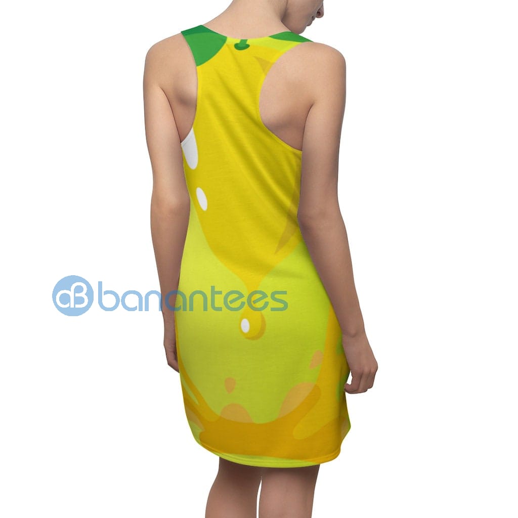 lemon-art-printed-yellow-racerback-dress-for-women-7-pGC2t.jpg Lemon Art Printed Yellow Racerback Dress For Women Product Photo