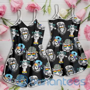 Lgbt Animals With Glassess Rompers For Women Product Photo