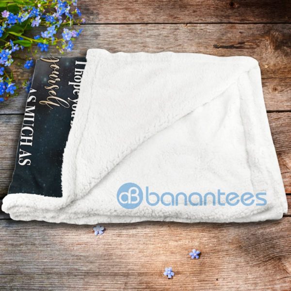 Lion To My Son Never Forget That I Love You Sherpa Blanket Product Photo
