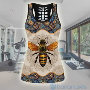love bee cute bee hollow tank top legging set outfit 3 oamCN 300x300 image Love Bee Cute Bee Hollow Tank Top Legging Set Outfit Product Photo