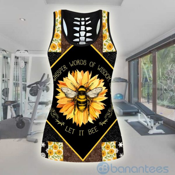 Love Bee Tank Top Legging Set Outfit Product Photo