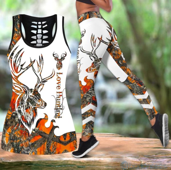 Love Hunting Tank Top Legging Set Outfit Product Photo