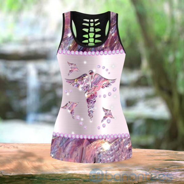 Love Nurse Tank Top Legging Set Outfit Product Photo