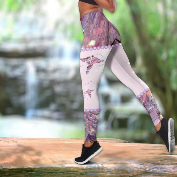 Love Nurse Tank Top Legging Set Outfit Product Photo