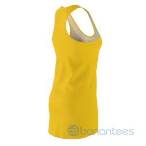 Love Yellow Racerback Dress Love Gift Dress For Women Product Photo