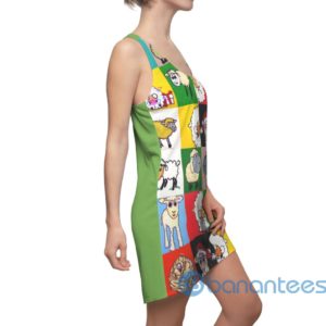 lovely sheep cartoon racerback dress for women 5 Pal1m 300x300 image Lovely Sheep Cartoon Racerback Dress For Women Product Photo