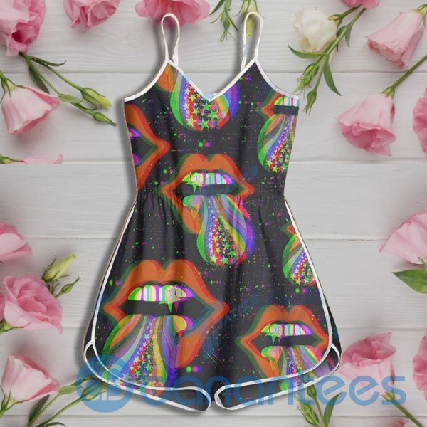 Lsd Lips Take A Trip Rompers For Women Product Photo
