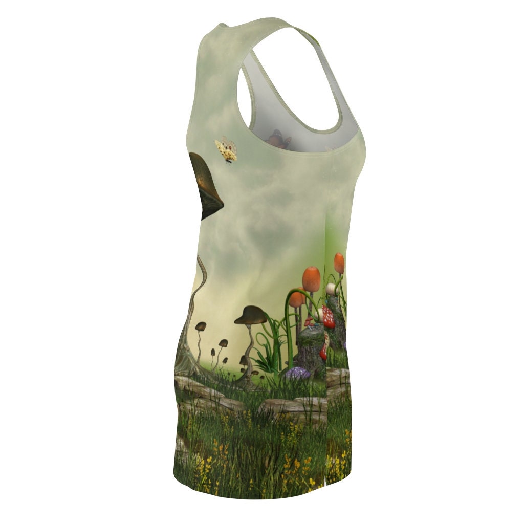 magical-shroomz-forest-mushroom-forest-racerback-dress-for-women-4-zVhBv.jpg Magical Shroom'z Forest Mushroom Forest Racerback Dress For Women Product Photo