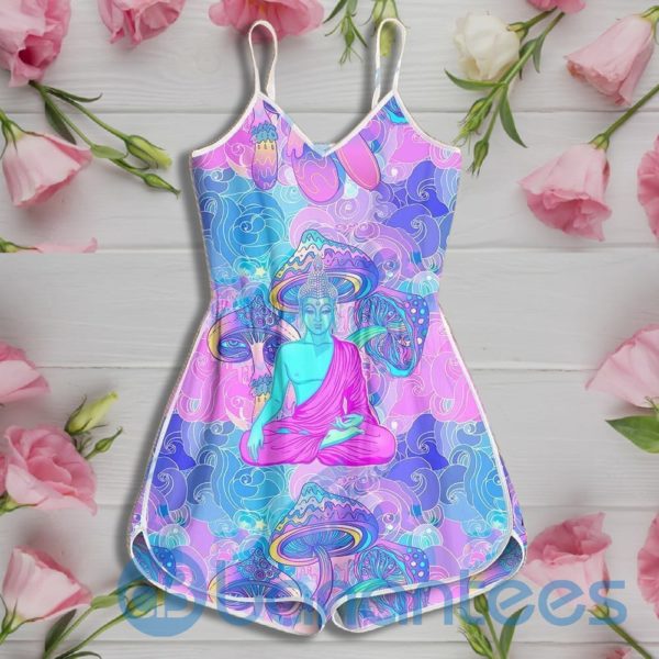 Magics Mushroom Buddhism Rompers For Women Product Photo