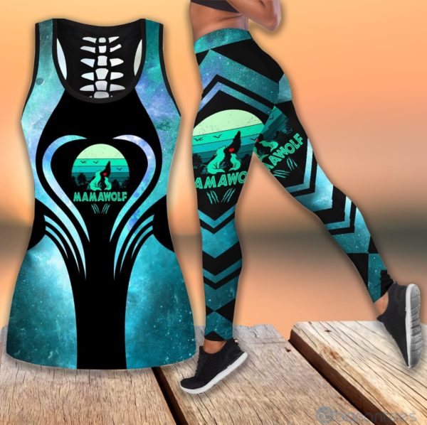 Mamawolf Tank Top Legging Set Outfit Product Photo
